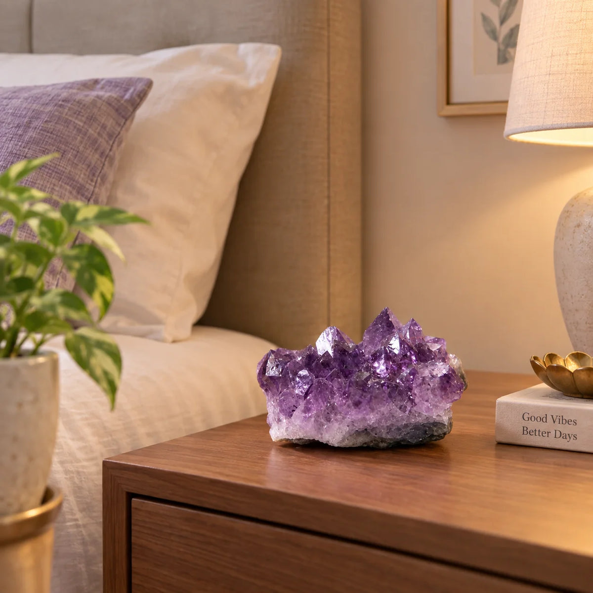 Natural Amethyst Cluster