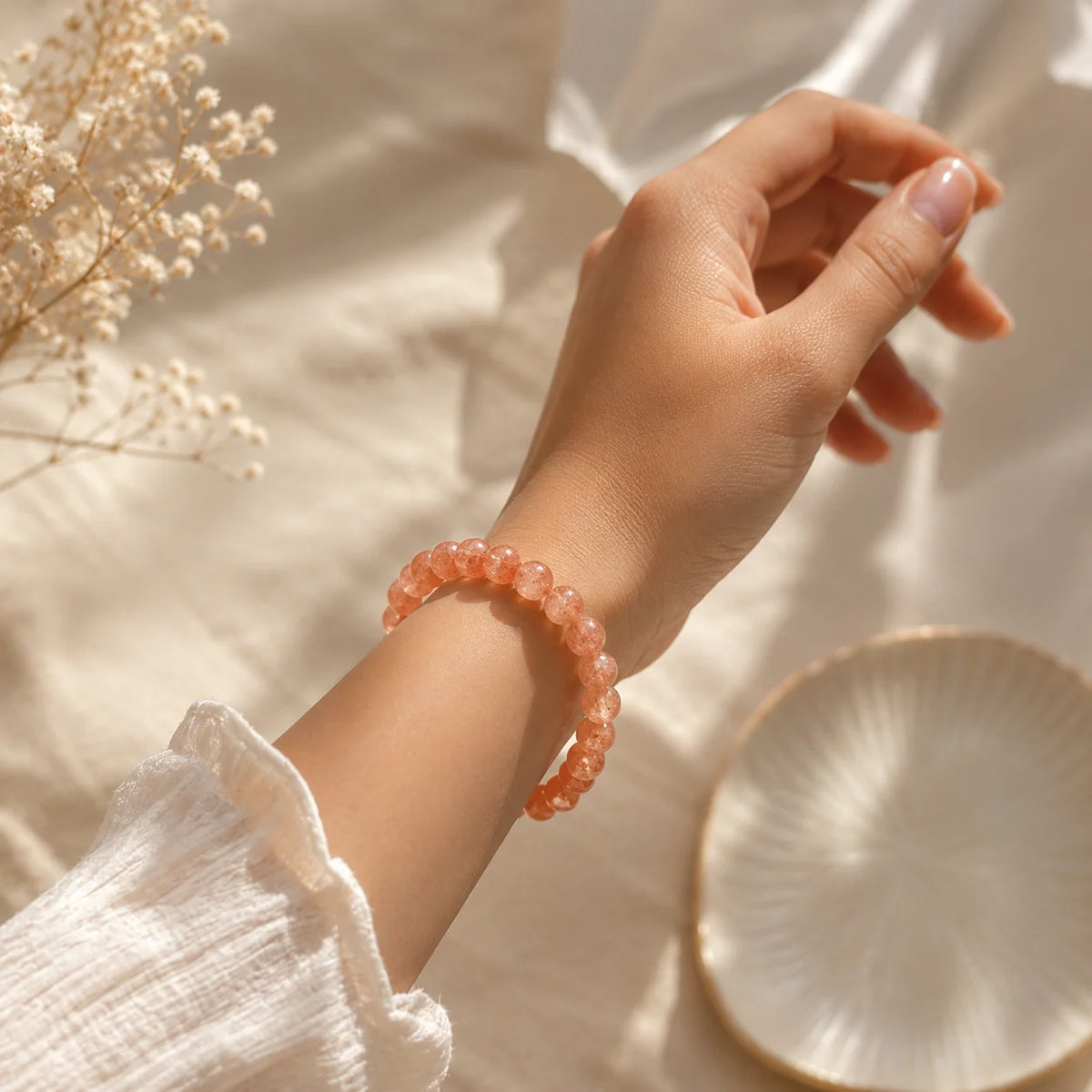 Sunstone Bracelet for Leadership