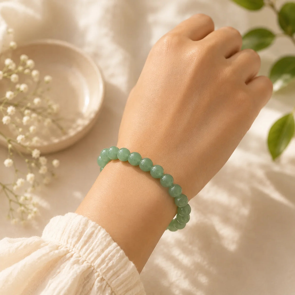 Green Aventurine Bracelet Unisex Bracelet