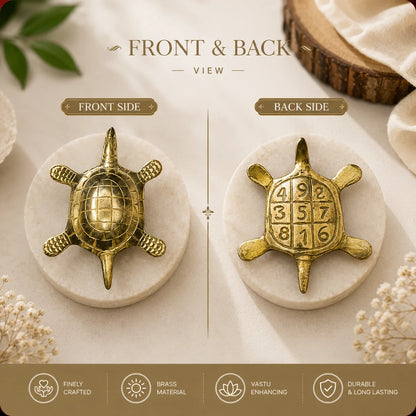 Brass Vastu Tortoise (Kachhua)