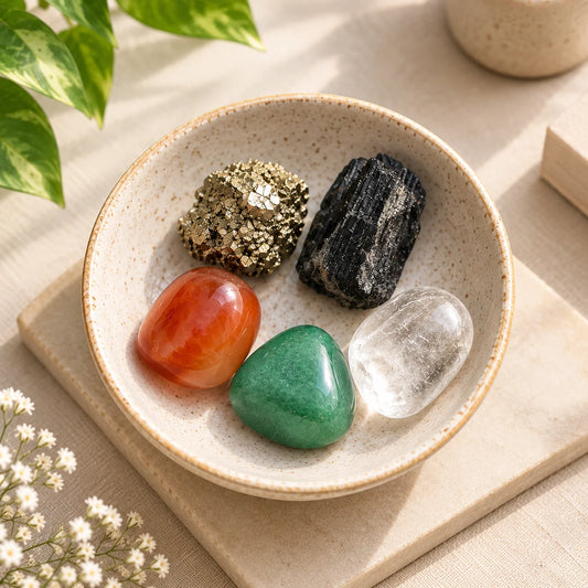 Everyday Protection & Prosperity Crystal Pouch