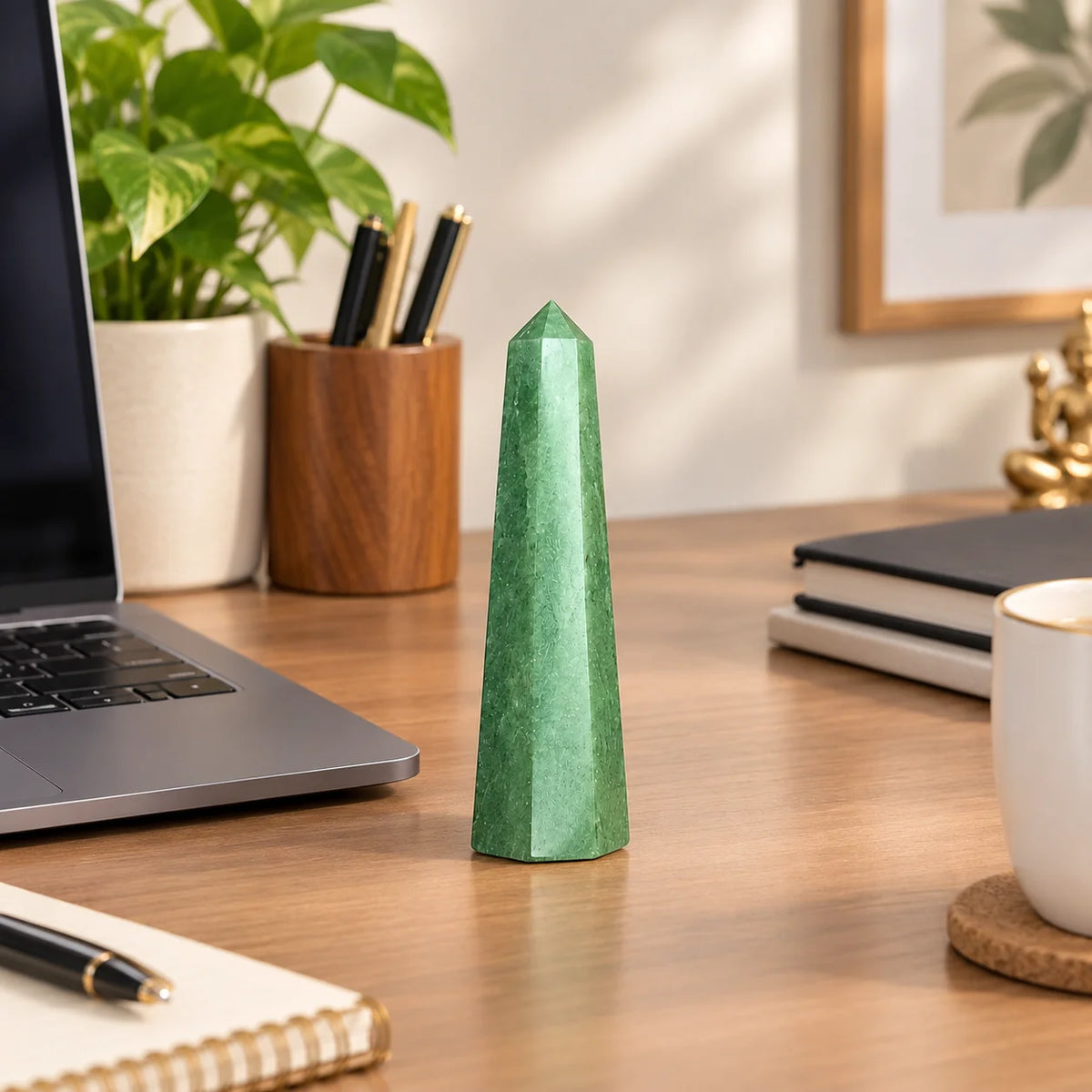 Natural Green Aventurine Tower