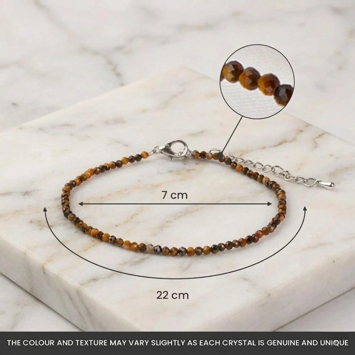 Tiger Eye Anklet