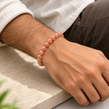 Sunstone Bracelet for Leadership