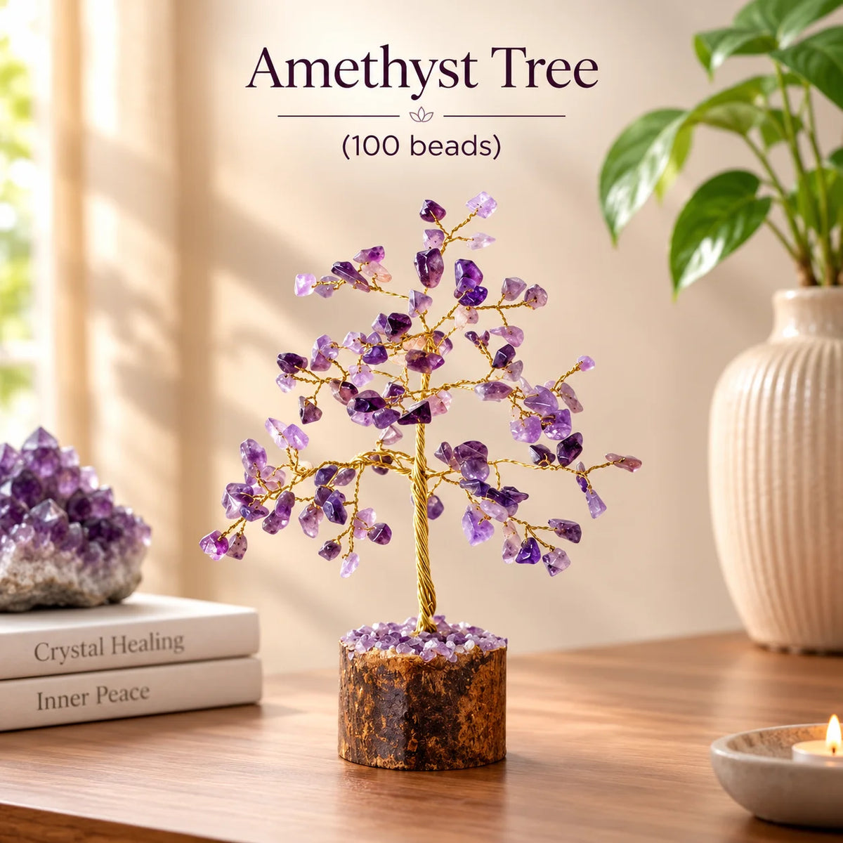 Amethyst Crystal Tree