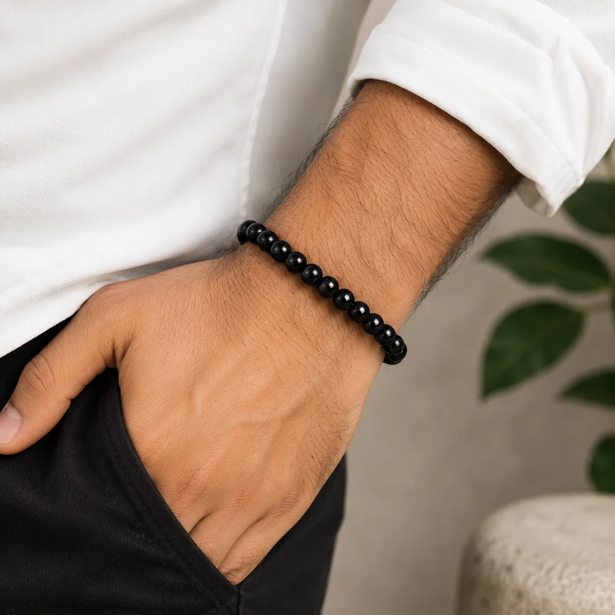 Black Obsidian Bracelet