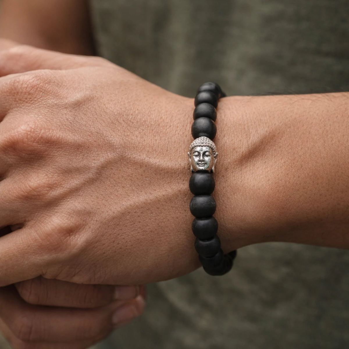 Karungali Bracelet with Buddha Bead – Shield Yourself from Negative Energy