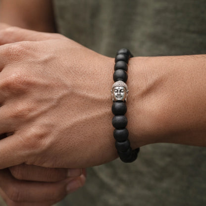 Karungali Bracelet with Buddha Bead – Shield Yourself from Negative Energy