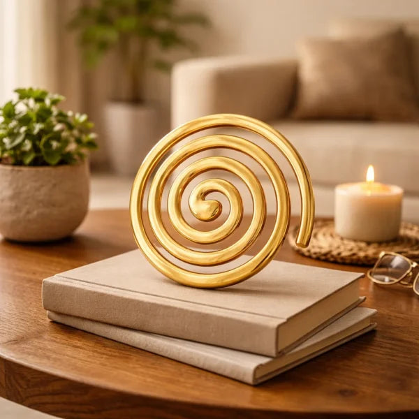 Brass Helix Vastu Remedy for North-West (Vayavya Kon) Vastu Dosh Nivaran