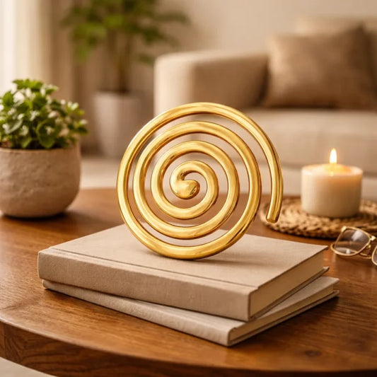 Brass Helix Vastu Remedy for North-West (Vayavya Kon) Vastu Dosh Nivaran