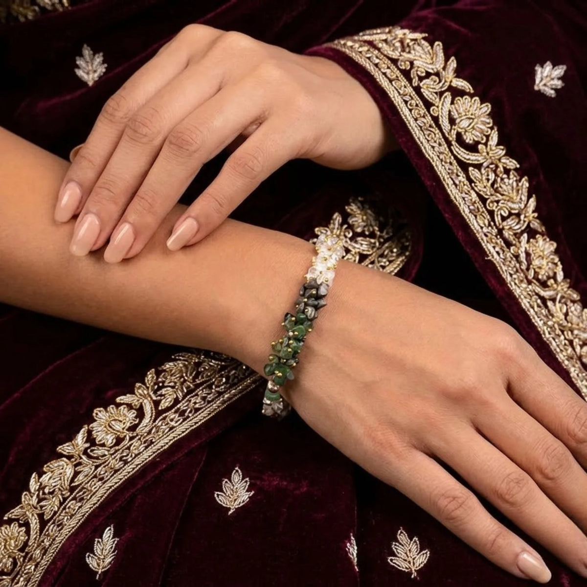 Dhanyog Chips Bracelet