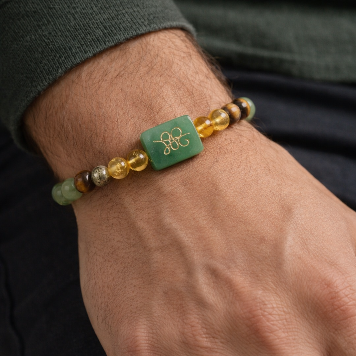 Money Magnet Bracelet with Zibu Coin