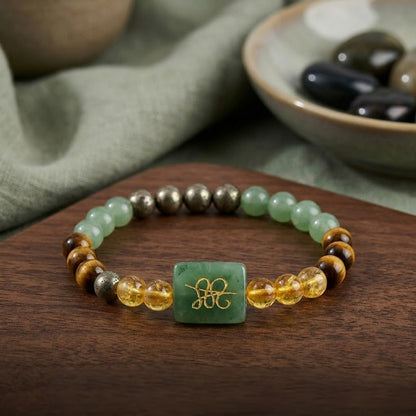 Money Magnet Bracelet with Zibu Coin