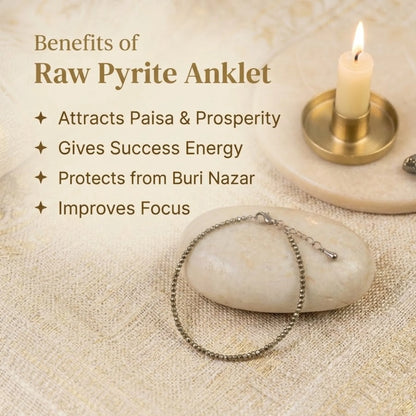 Pyrite Anklet