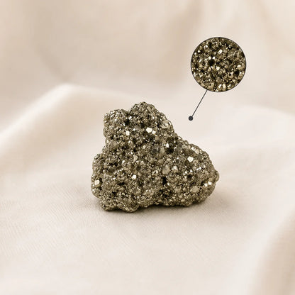 100% Natural Raw Pyrite Stone | For Wealth, Prosperity & Financial Growth | Confidence, Success & Vastu Protection for Home/Office