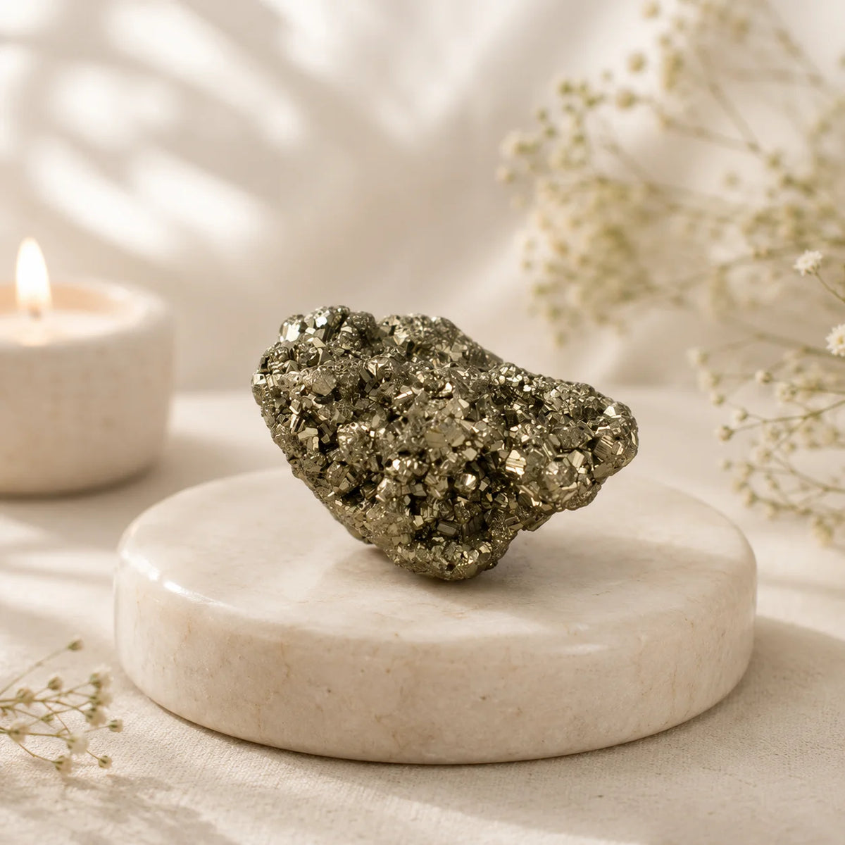 100% Natural Raw Pyrite Stone | For Wealth, Prosperity & Financial Growth | Confidence, Success & Vastu Protection for Home/Office
