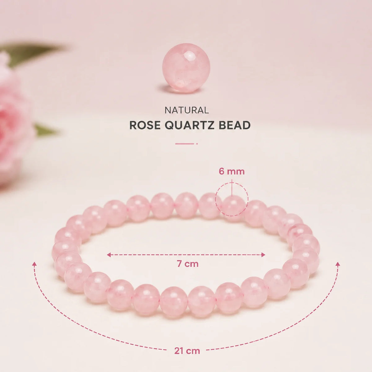 Rose Quartz Bracelet