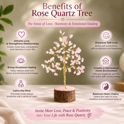Rose Quartz Tree