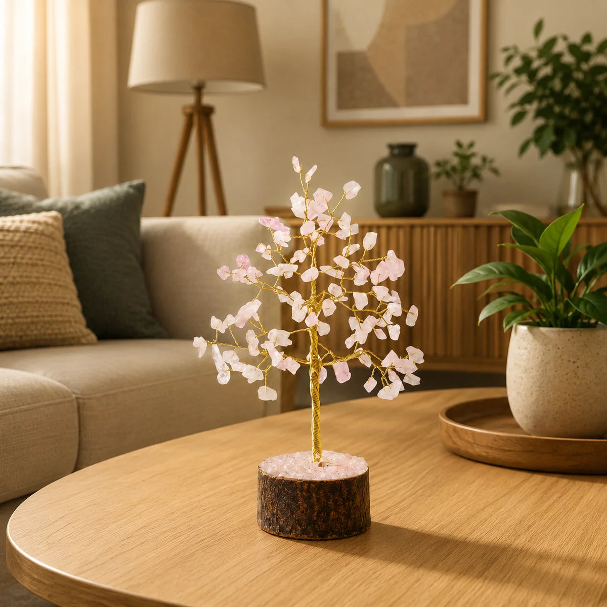 Rose Quartz Tree