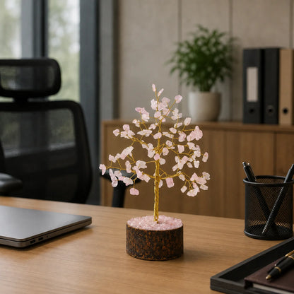 Rose Quartz Tree